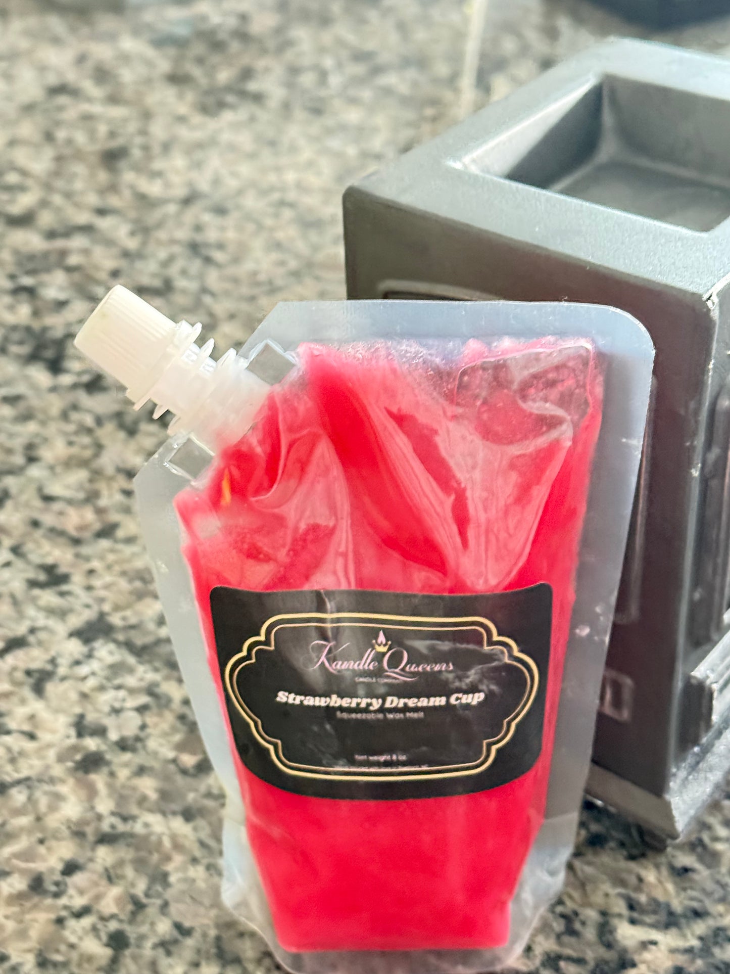 Strawberry Dream Cup Squeezable Wax Melts
